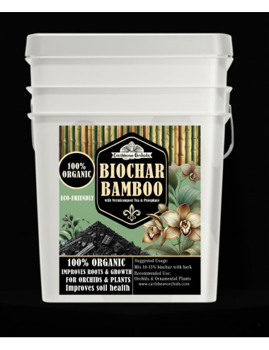 Caribbean Orchids Biochar Bamboo